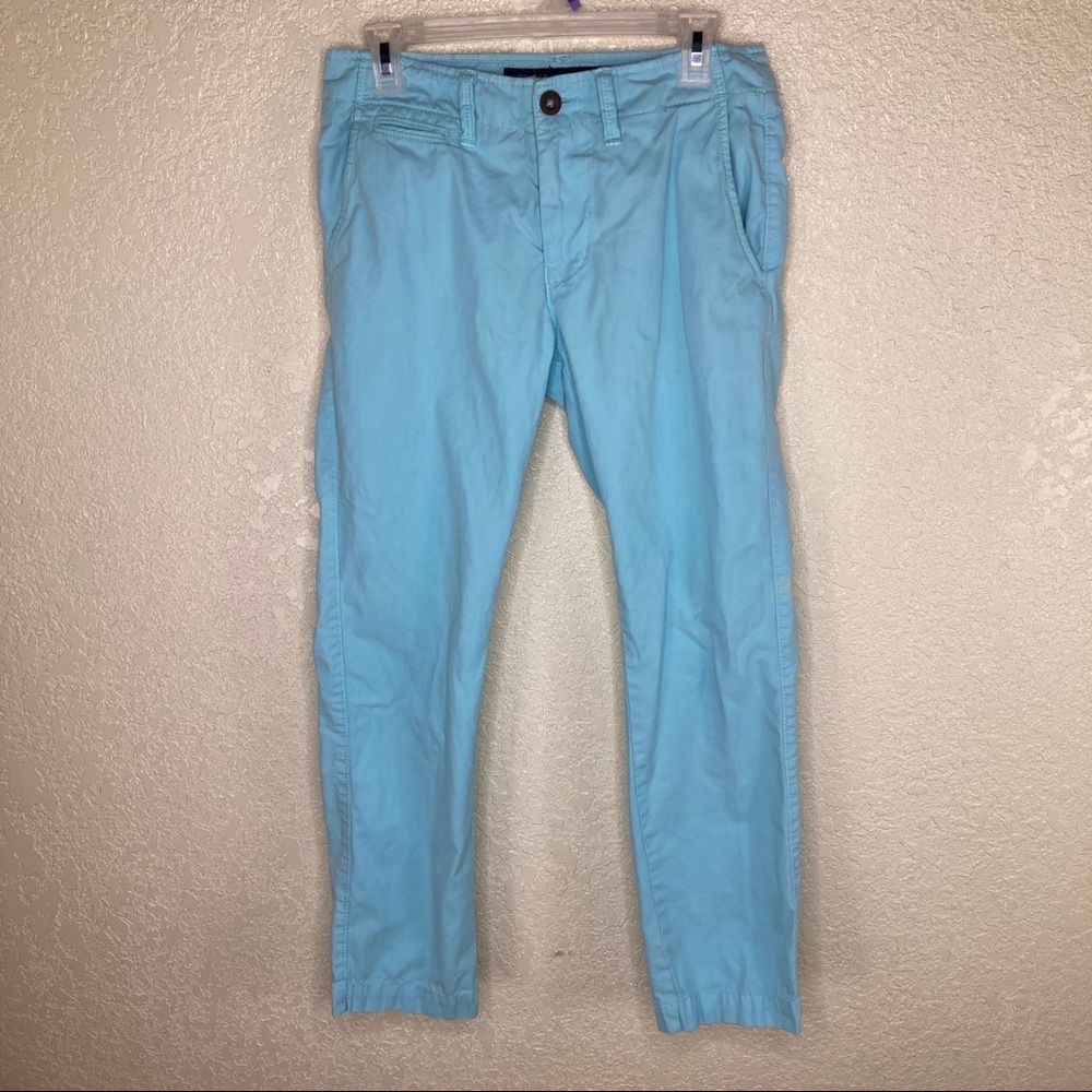 American Eagle Slim Straight Lite Blue Size 28/30